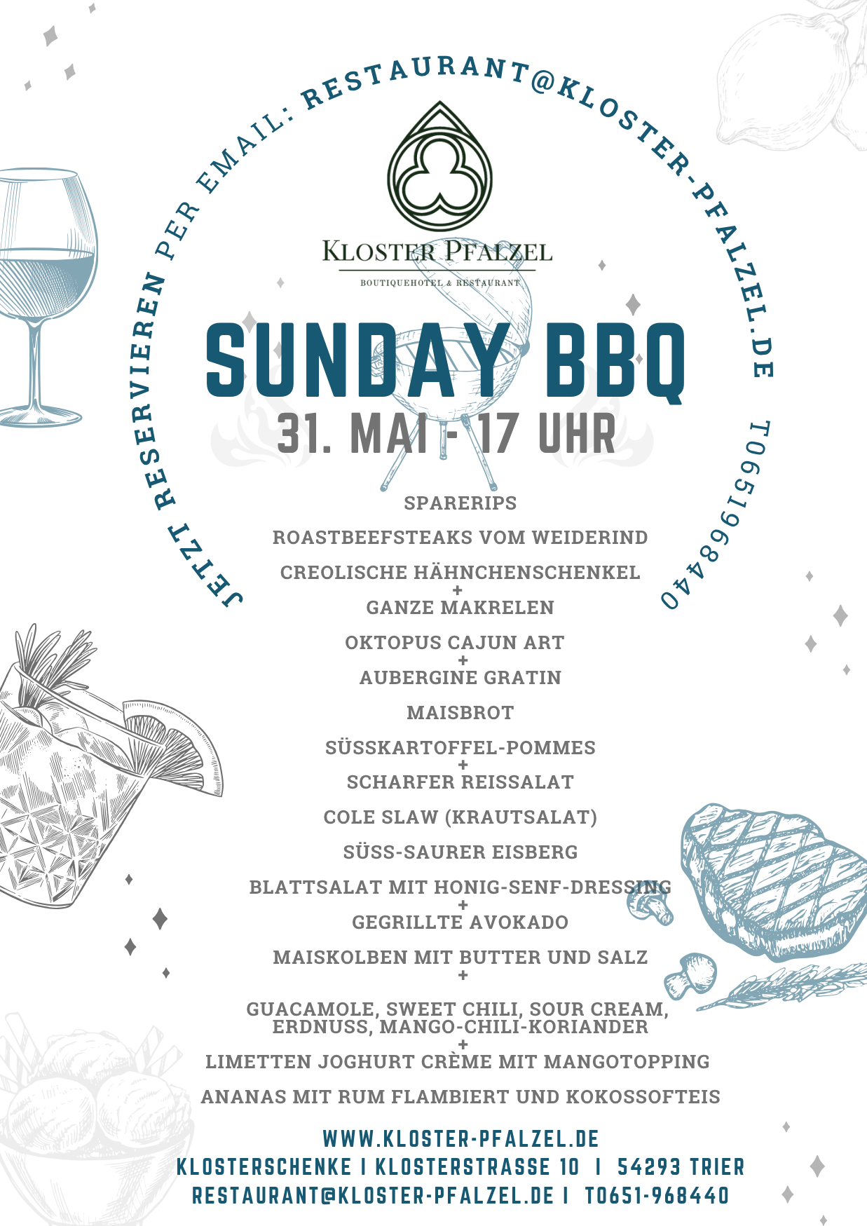 LAZY SUNDAY BBQ I  31. MAI